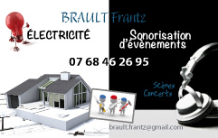 carte de visite Frantz Brault