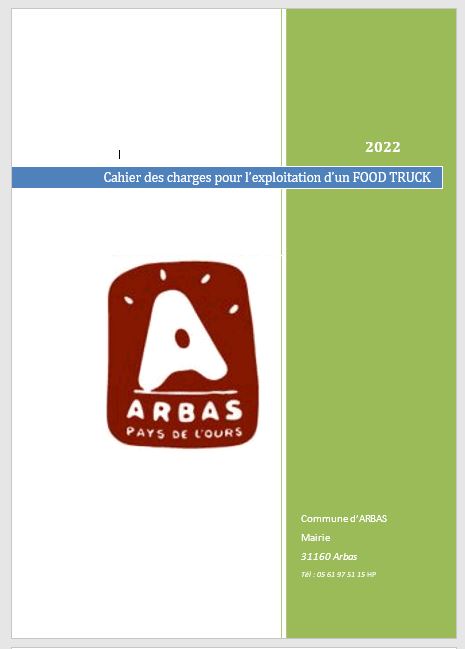 Appel candidature cahier des charges FT Arbas