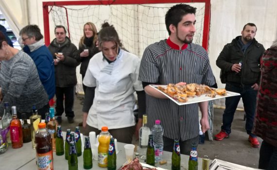 Inauguration de la boucherie
