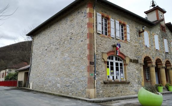 façade nord rénovée - février 2019
